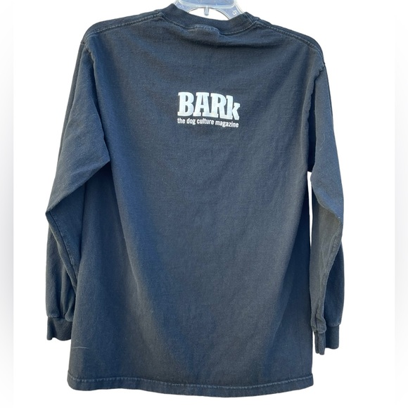 Port and Company Vintage Bark Magazine Dog Is My Co-Pilot Long Sleeve Tee Sz Med - Picture 2 of 3
